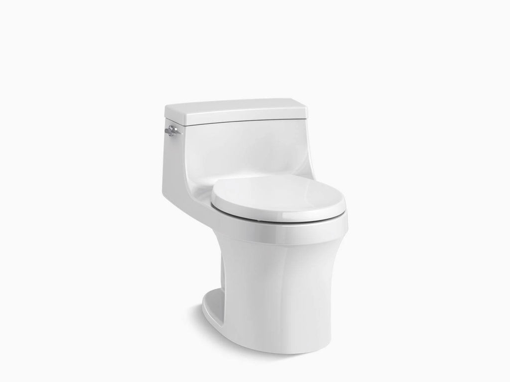 White One-Piece Round-Front Toilet U405021