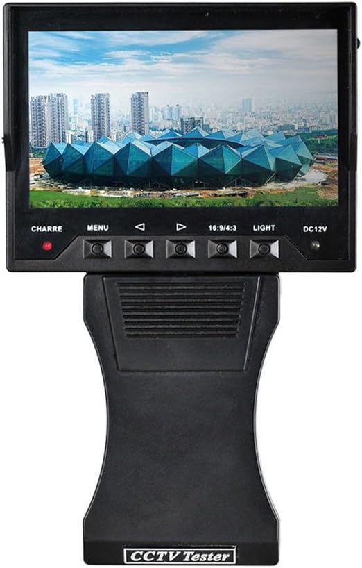 Handheld 4.3 TFT LCD CCTV Analog Camera Tester 12V Output RJ45 Cable Test Monitor Pack of 2 S18848