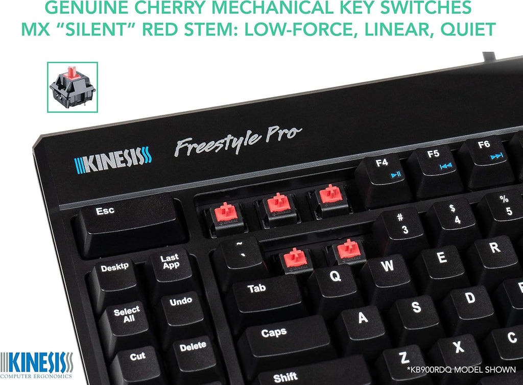 Quiet Ergonomic Split Mechanical Keyboard U149