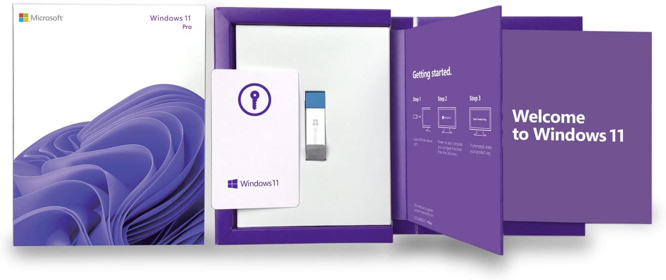 Windows 11 Pro USB English 1 PC 2022 Version H836145