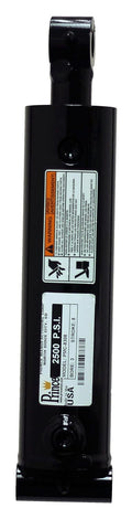 Double-Acting Welded Hydraulic Cylinder, Chrome Finish, Cast Iron, 2-1/2 Bore, 12 Stroke U296422