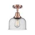 Brushed Satin Nickel 8 inch Flush Mount Light I973
