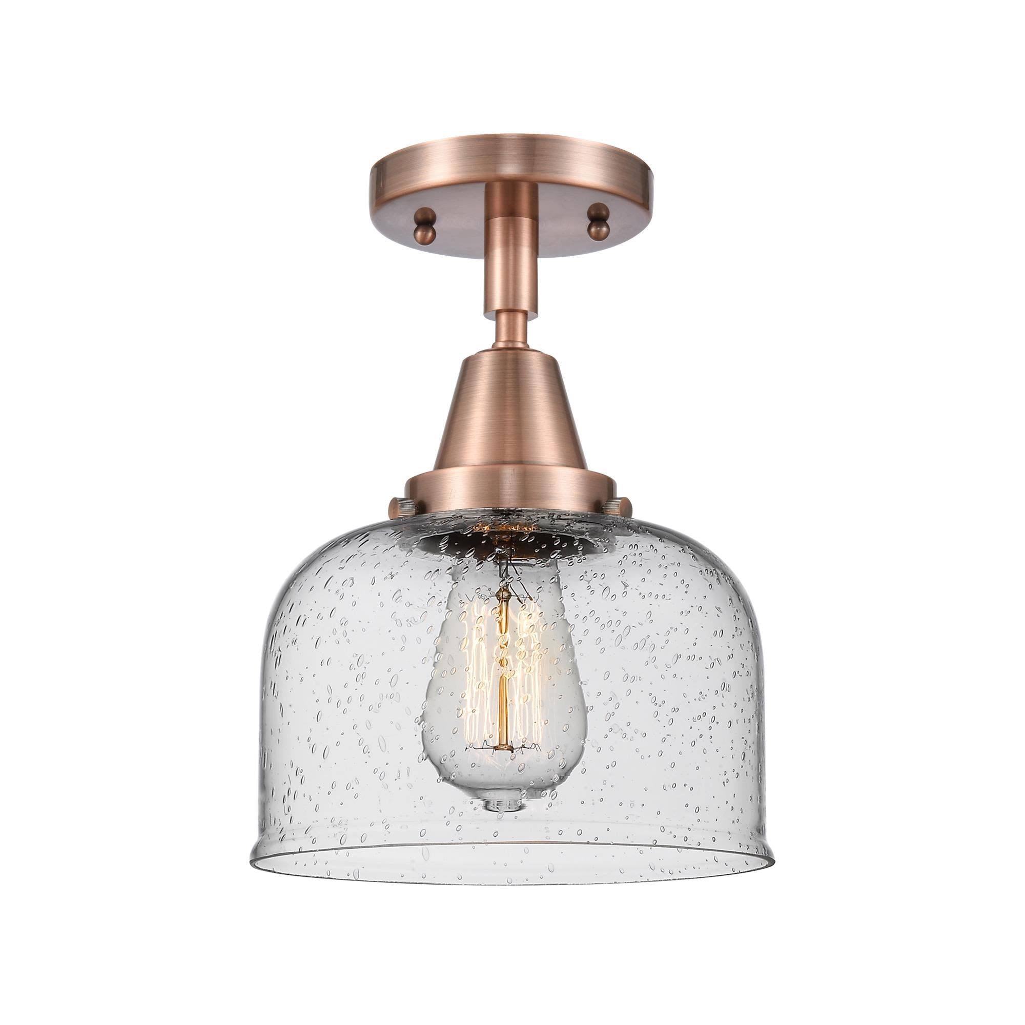 Brushed Satin Nickel 8 inch Flush Mount Light I973