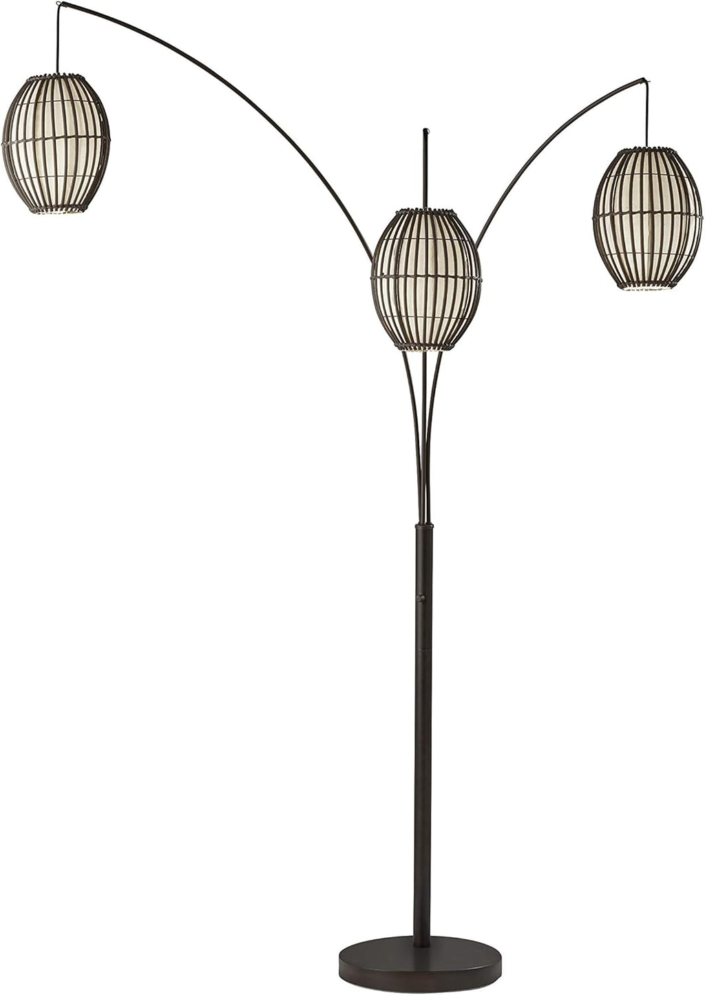 Antique Bronze Arc Floor Lamp Q838