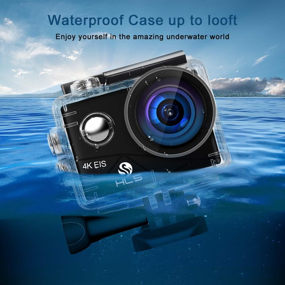 4K Waterproof Action Camera with Wide Angle Lens P3604