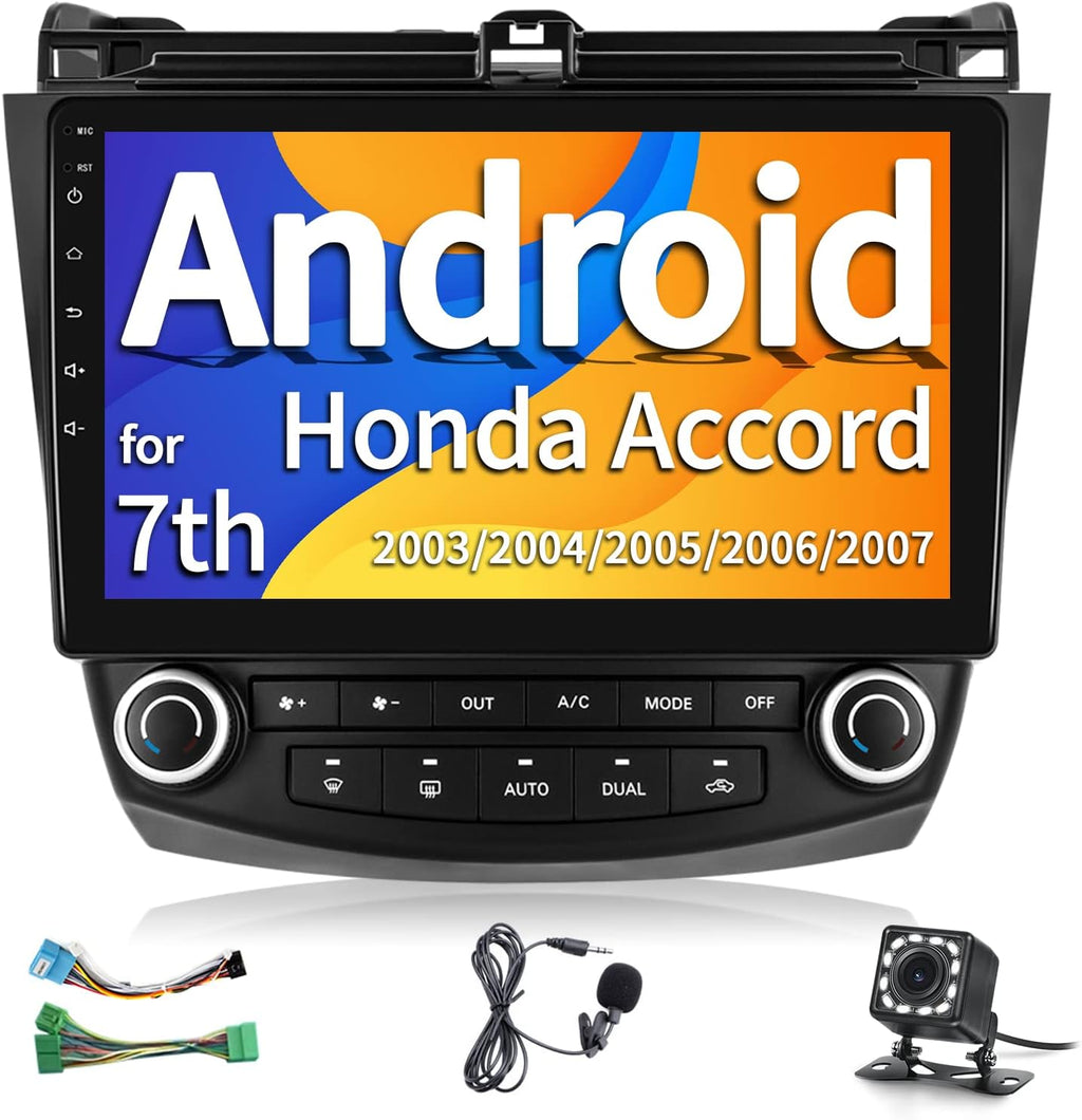 10 inch Touch Screen Car Radio Stereo for Honda Accord 7th 2003-2007 H8076