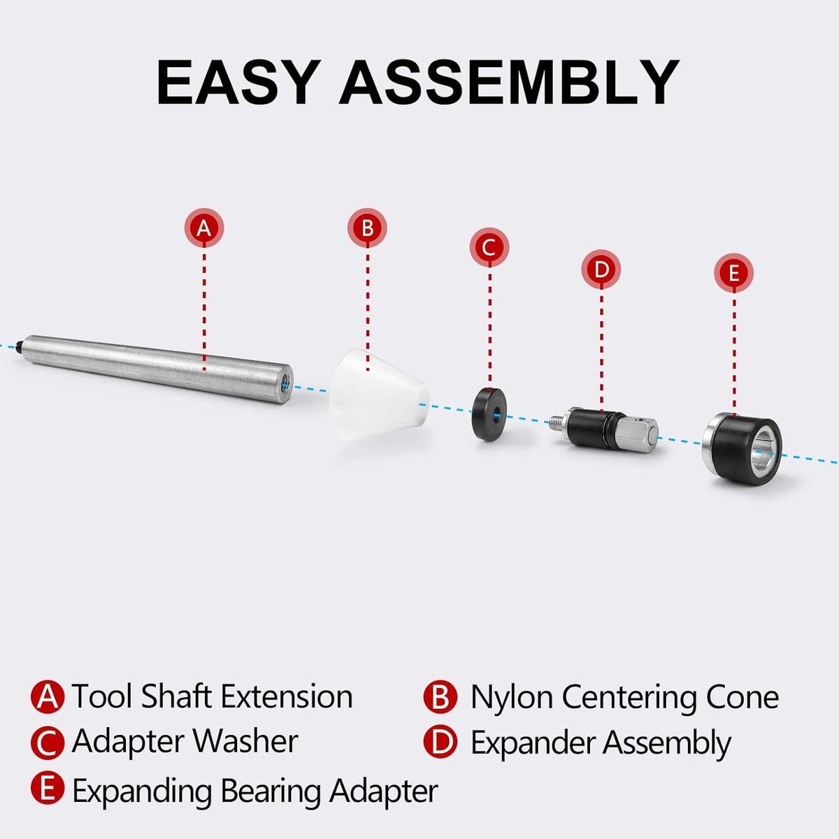 Universal Camshaft Cam Bearing Tool Kit Q3562