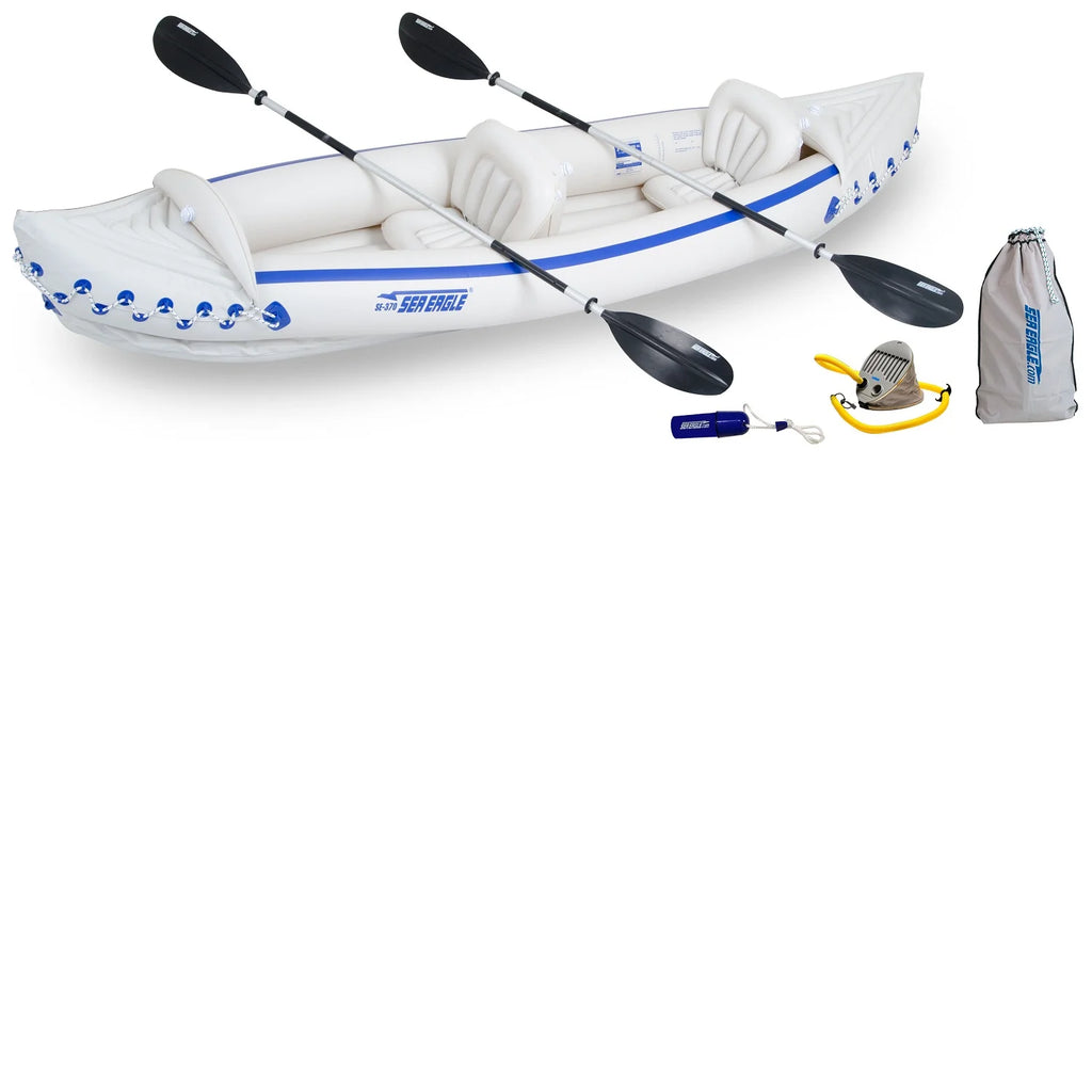 2 Person Inflatable Sport Kayak with Pump & Oars H322