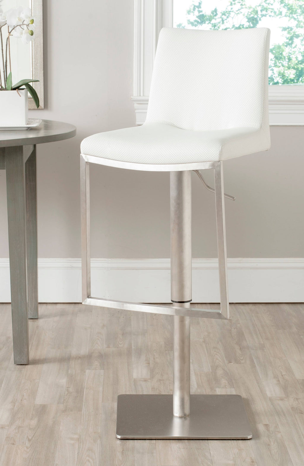 Grey Swivel Bar Stool B991491