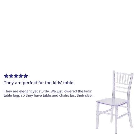 10 Pack Transparent Chiavari Chair T778
