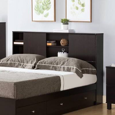 Red Cocoa Twin Bookcase Headboard W890