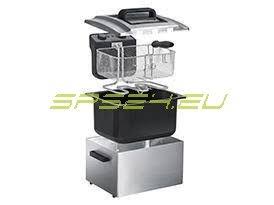 Double 5L 3000W Stainless Steel Deep Fryer P926