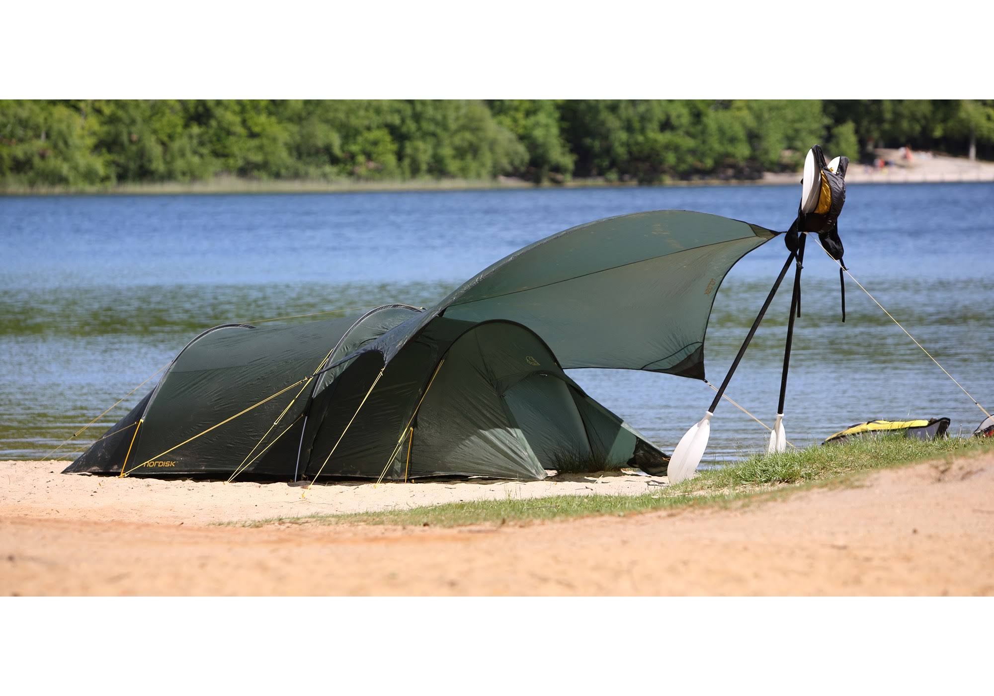Green 3 Person Tent T52398
