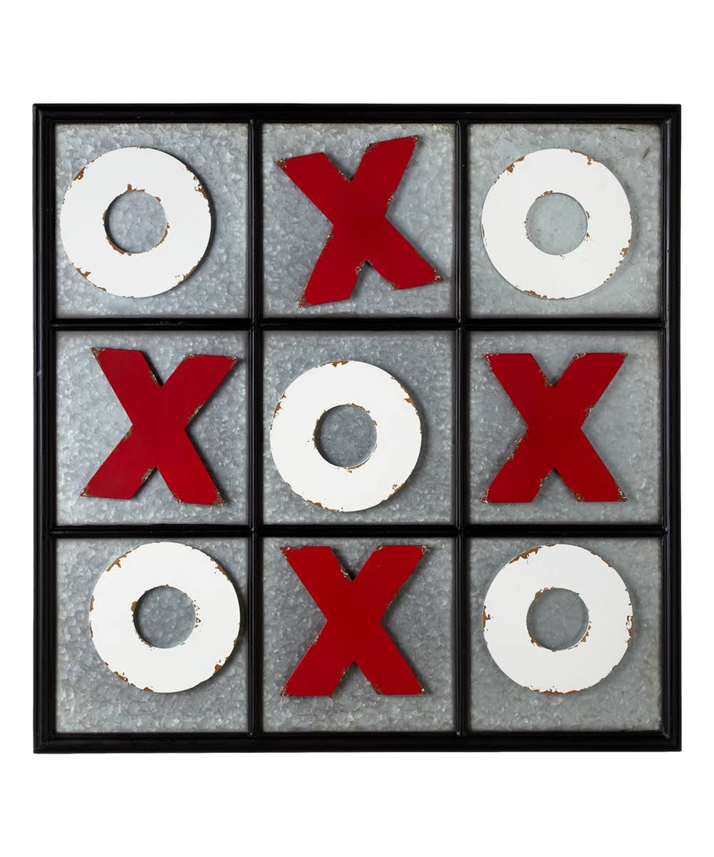 Tic-Tac-Toe Wall Magnet Board H398