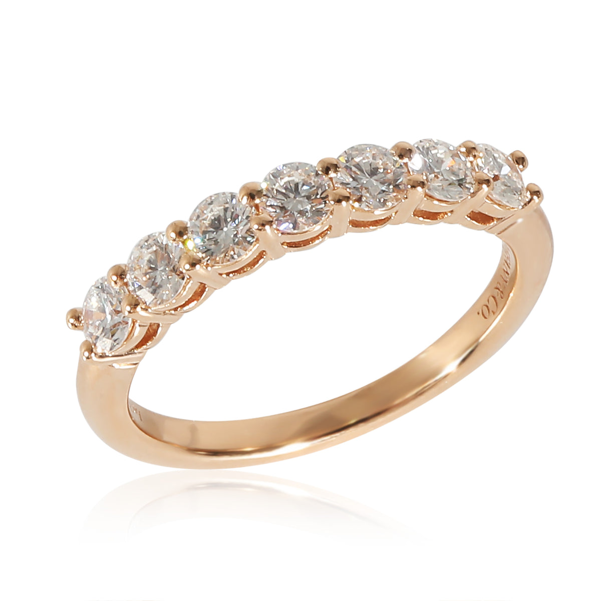 18K Rose Gold Band C124