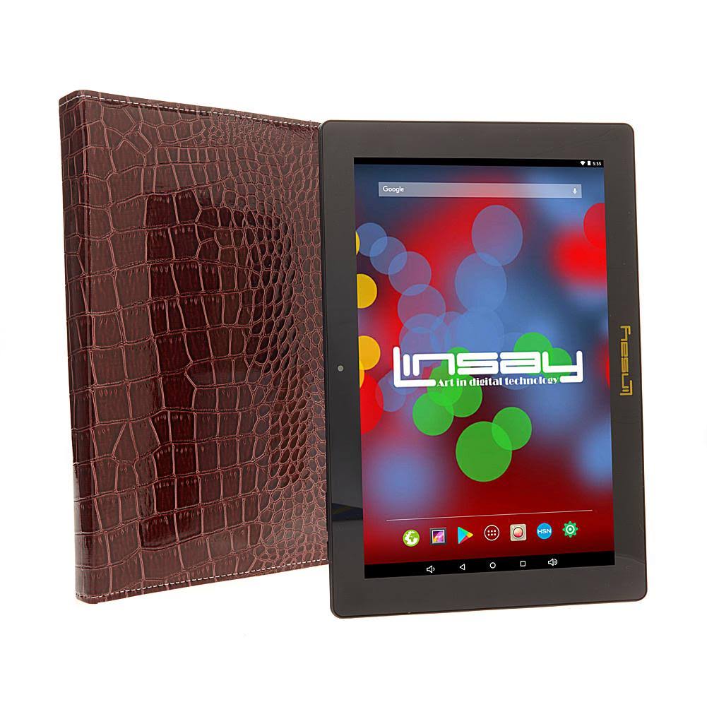 10.1 inch Quad Core IPS Screen Tablet 16GB with Leather Keyboard Case W808