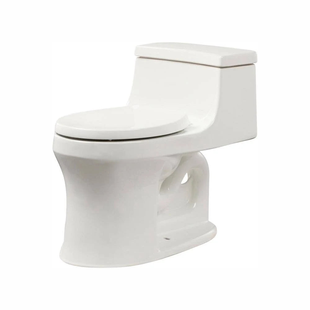 White One-Piece Round-Front Toilet U405021