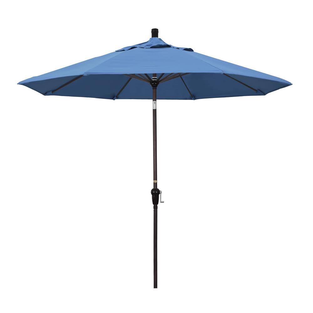 9& Aluminum Market Umbrella Auto Tilt U637