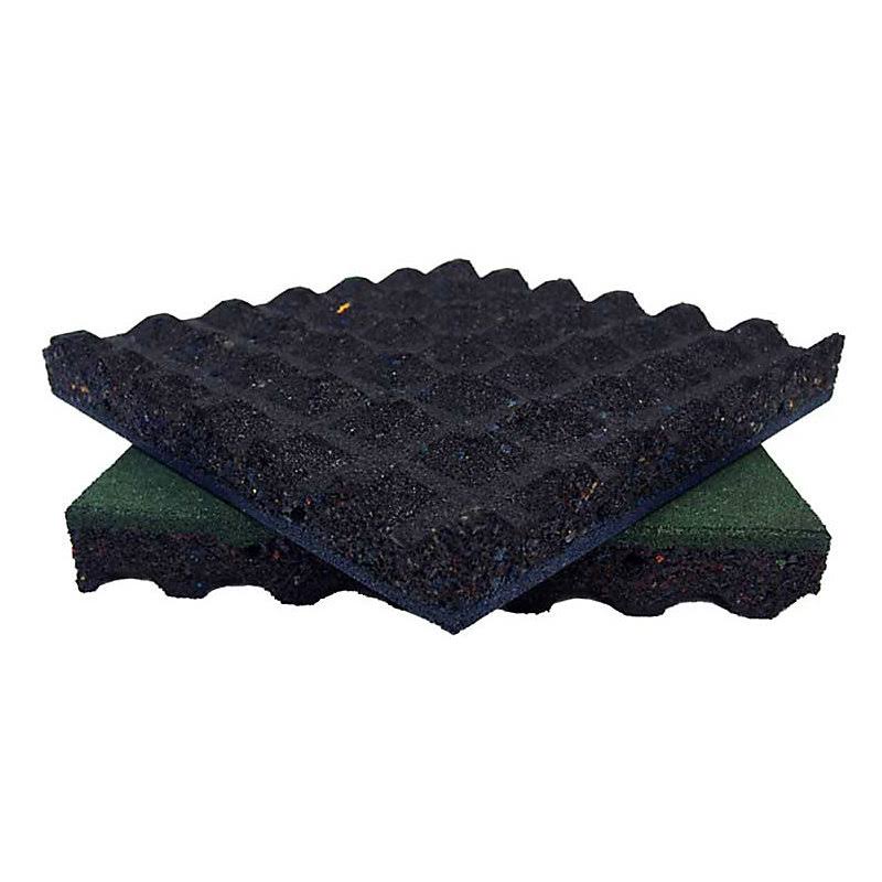 Black Interlocking Playground Tiles, 4 Pack F285