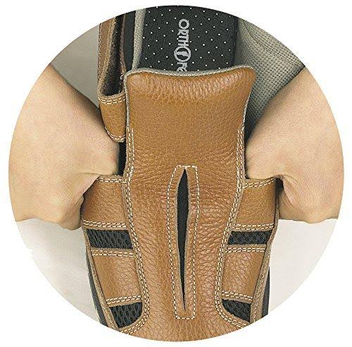 Brown OrthoFeet Shoes K3146