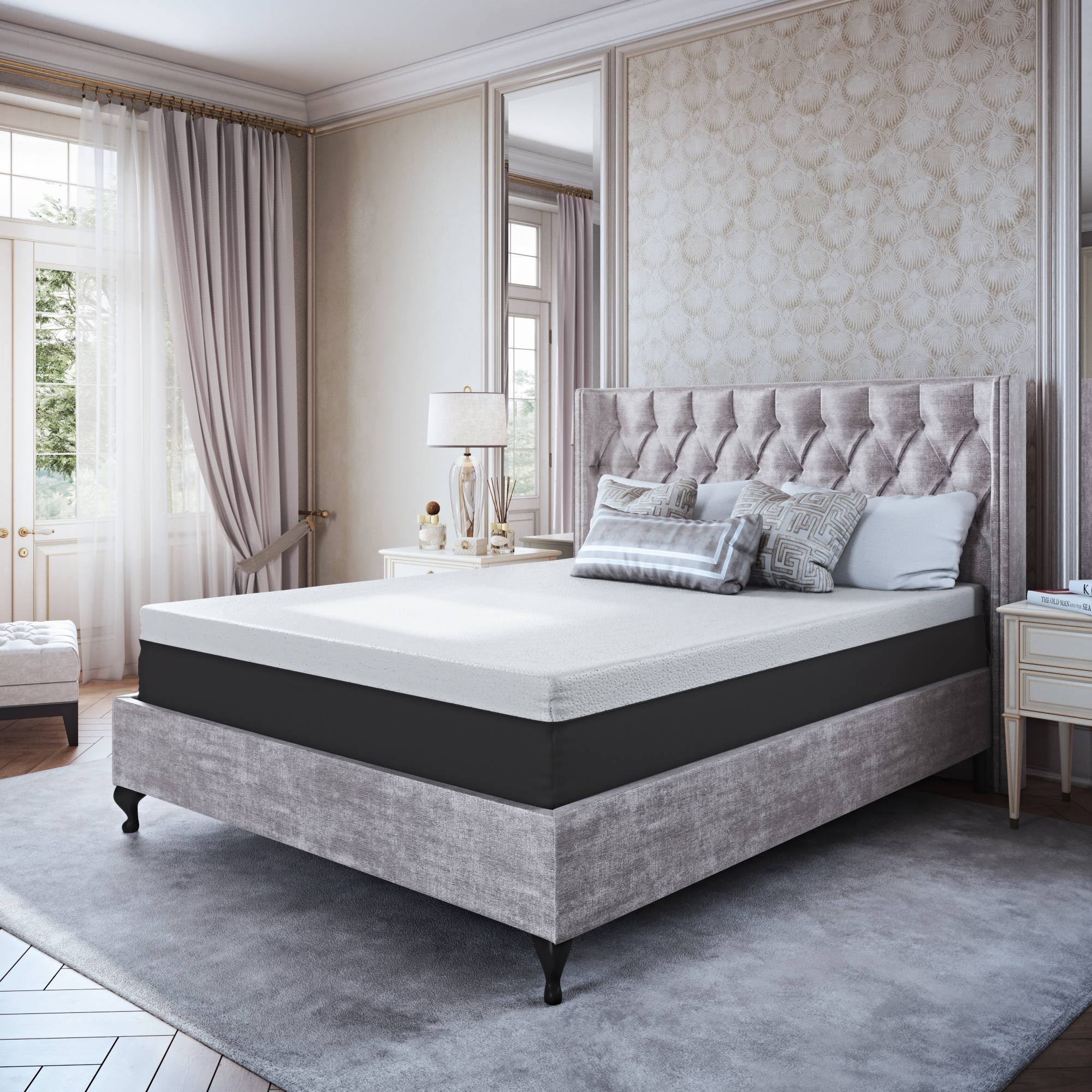 King Cooling Gel Memory Foam Mattress C230726