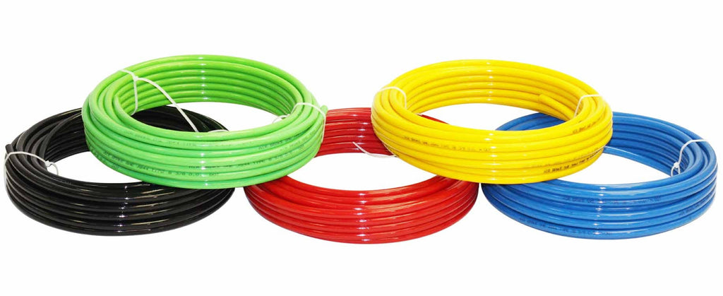 5/8x22 OD x 100 Yellow Nylon Air Brake Tubing N26750