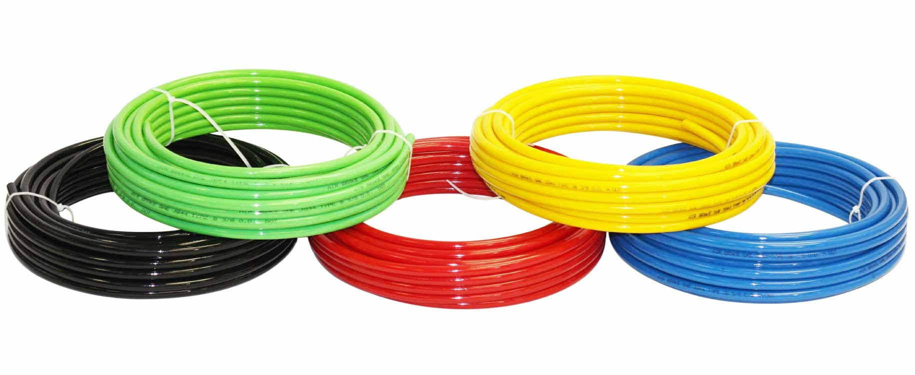 5/8x22 OD x 100 Yellow Nylon Air Brake Tubing N26750