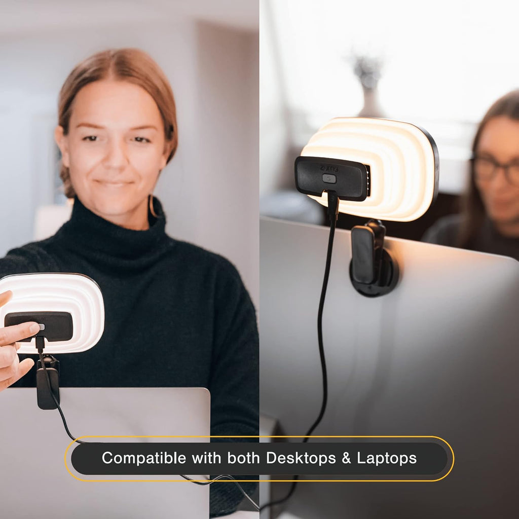 Portable USB Video Conference Light with 4 Soft Light Levels J712