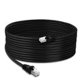 Cat6 Outdoor Ethernet Cable 200ft 23AWG Pure Copper FTP LLDPE Waterproof Direct Burial UV Resistant N468