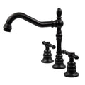 Oil Rubbed Bronze 2-Handle Lavatory Bathroom Faucet Q288666