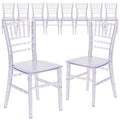 10 Pack Transparent Chiavari Chair T778