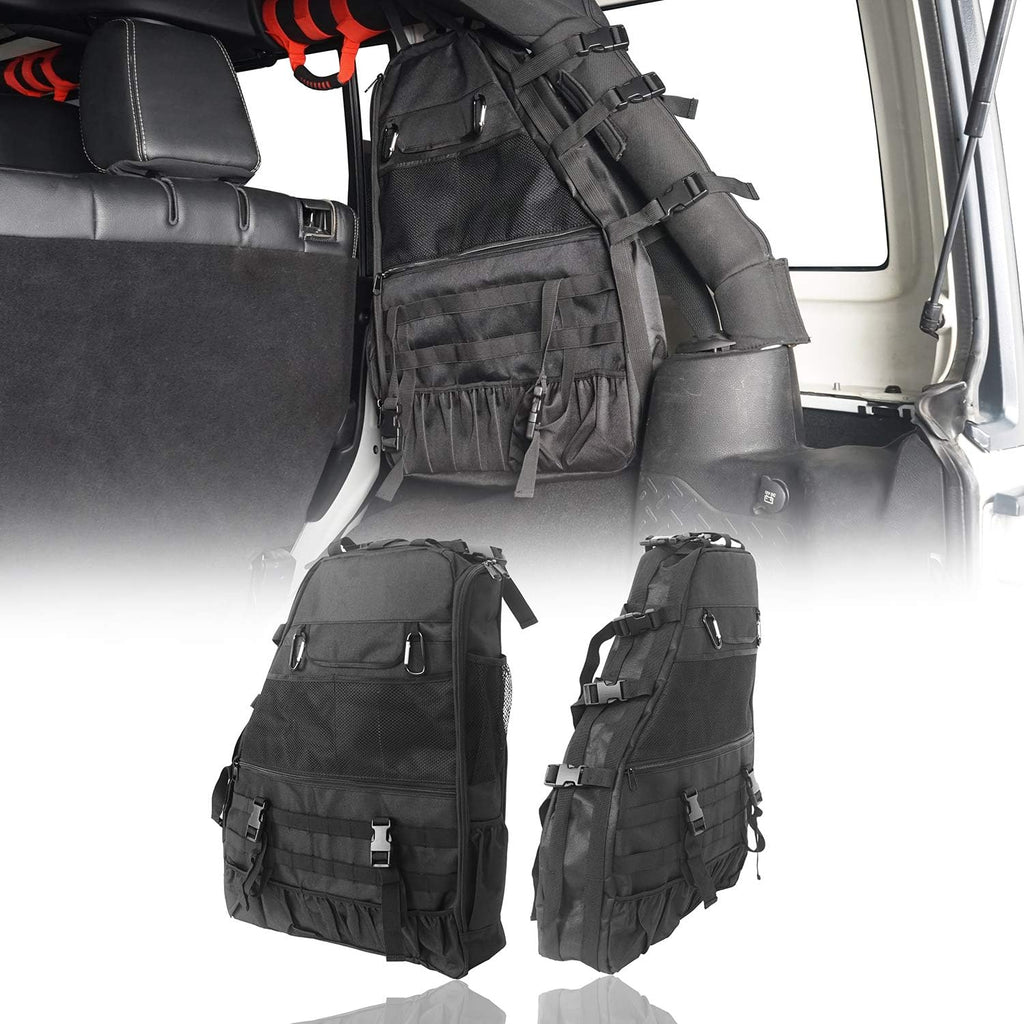 2X Roll Bar Storage Bag Cargo Cage Multi-Pockets Organizers Tool Storage M185123