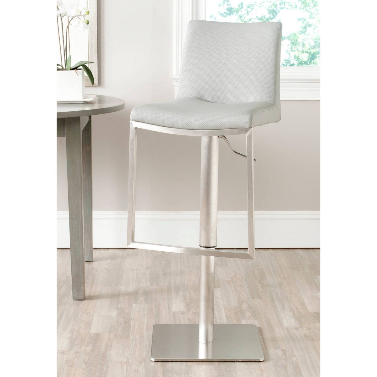 Grey Swivel Bar Stool B991491