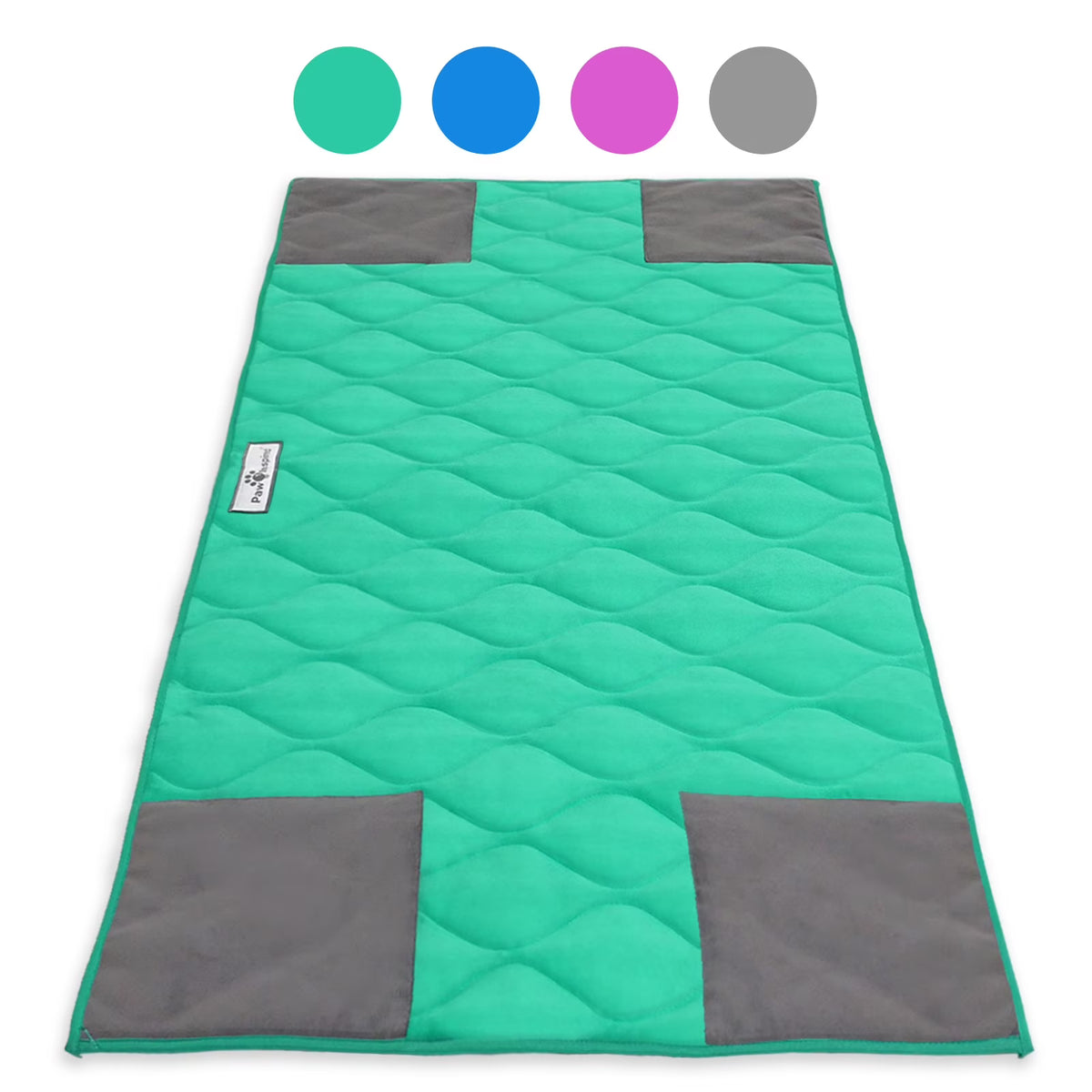 Guinea Pig Fleece Cage Liners, Reinforced Corners Pee Pads (Midwest, Green) F508