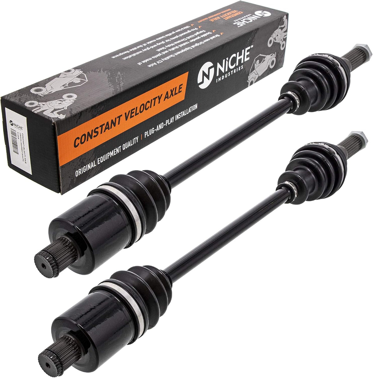 Front and Rear CV Axle for Polaris Ranger XP and Crew Z8273