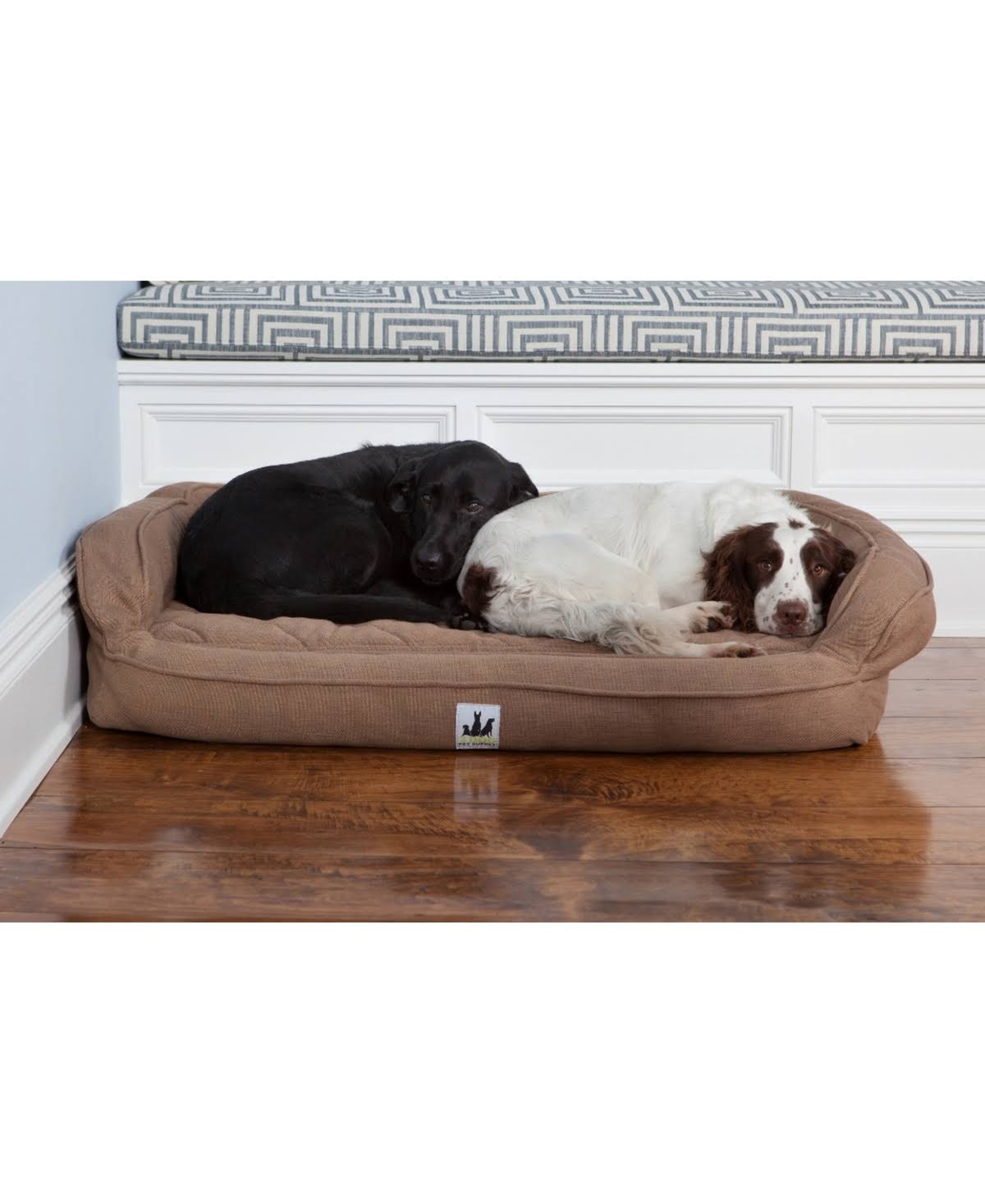 Brown Memory Foam Dog Bed R1843