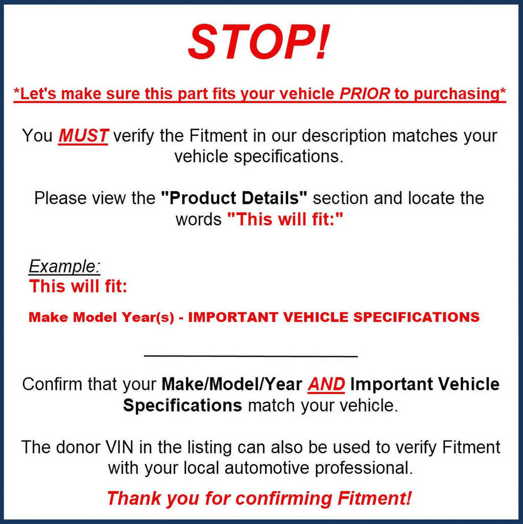 Speedometer Head Cluster MPH OEM U509