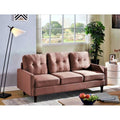 Pink Velvet Sofa Y853