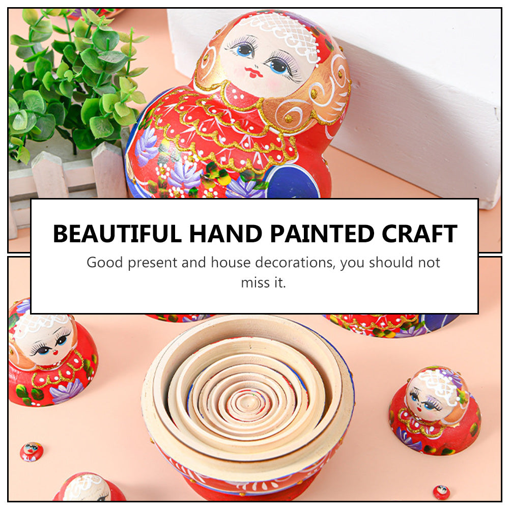 Wooden Matryoshka Dolls Nesting Russian Dolls C810549