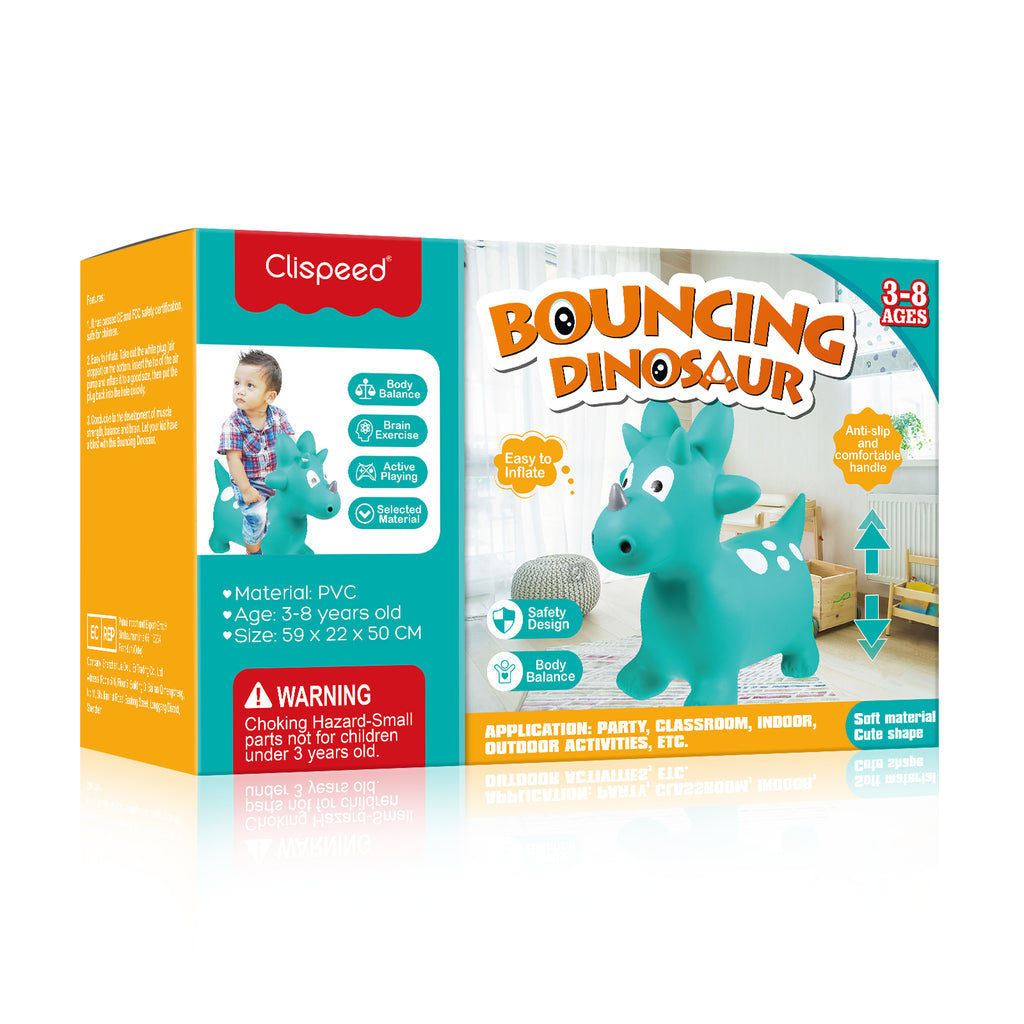 Bouncing Dinosaur Inflatable Hopper Toy Q681958