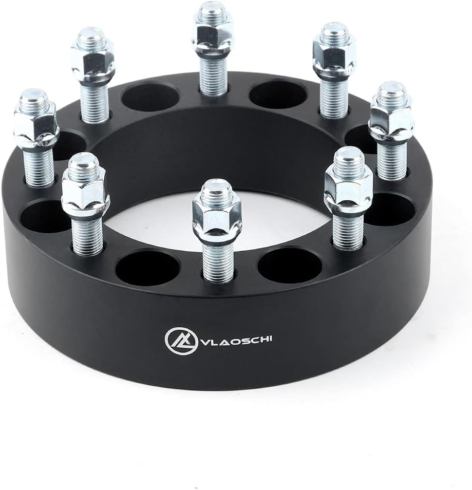 Black Forged 2 Inch Wheel Adapters Pack of 4 K925