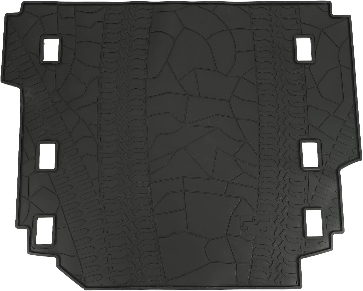 Black All-Weather Trunk Cargo Mat A984788