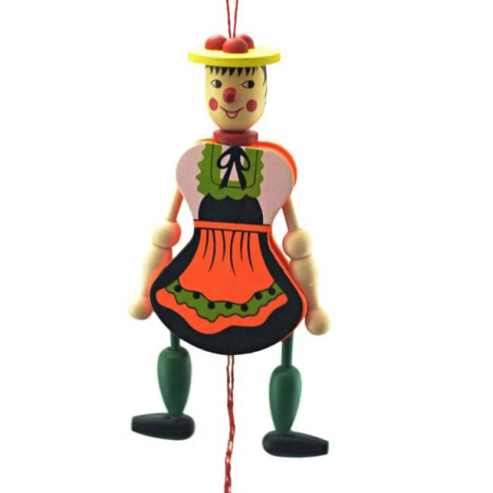 Wood Marionette Puppet Doll with Strings L7264