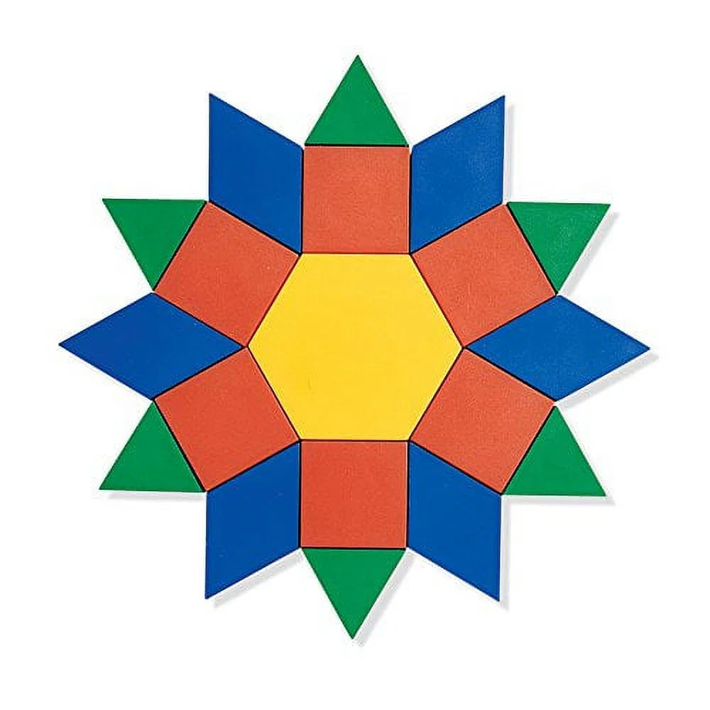 Set of 250 Wooden Pattern Blocks K255240
