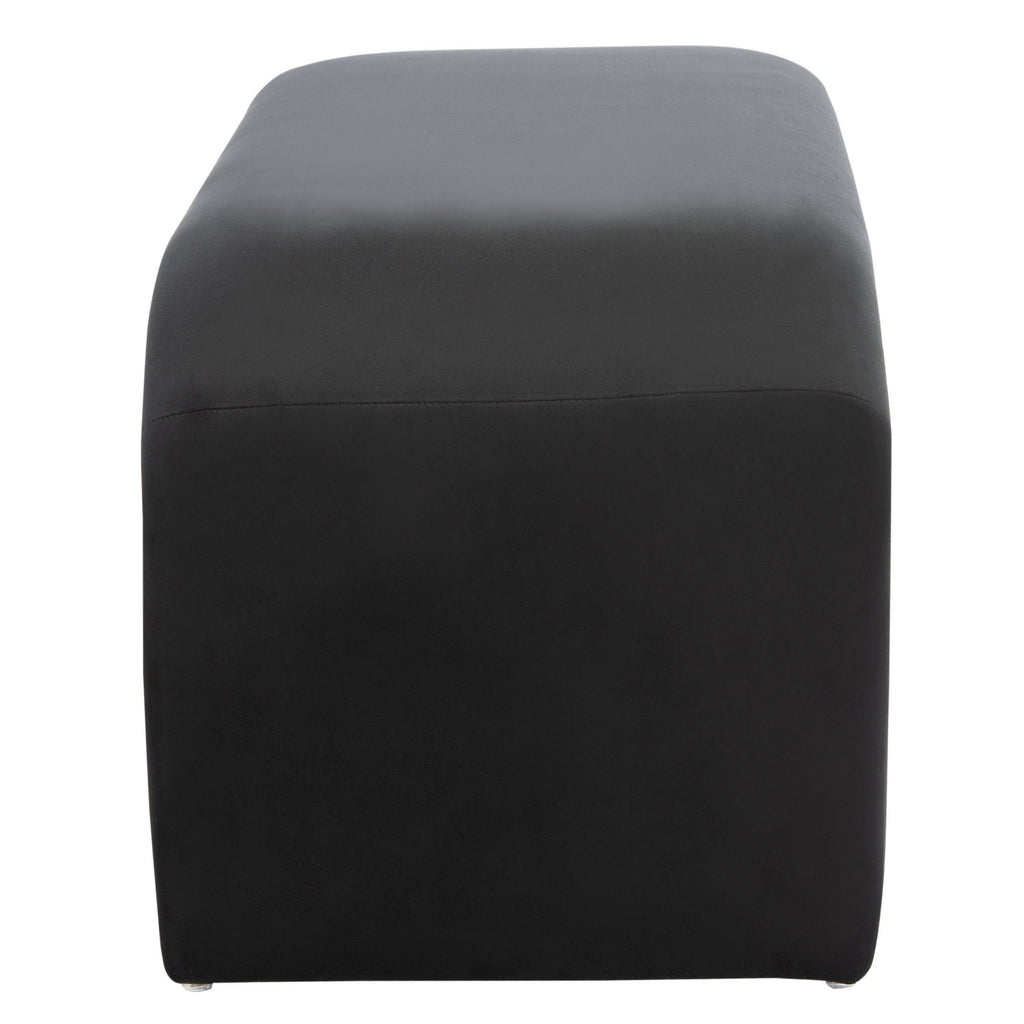 Black Accent Bench D6764