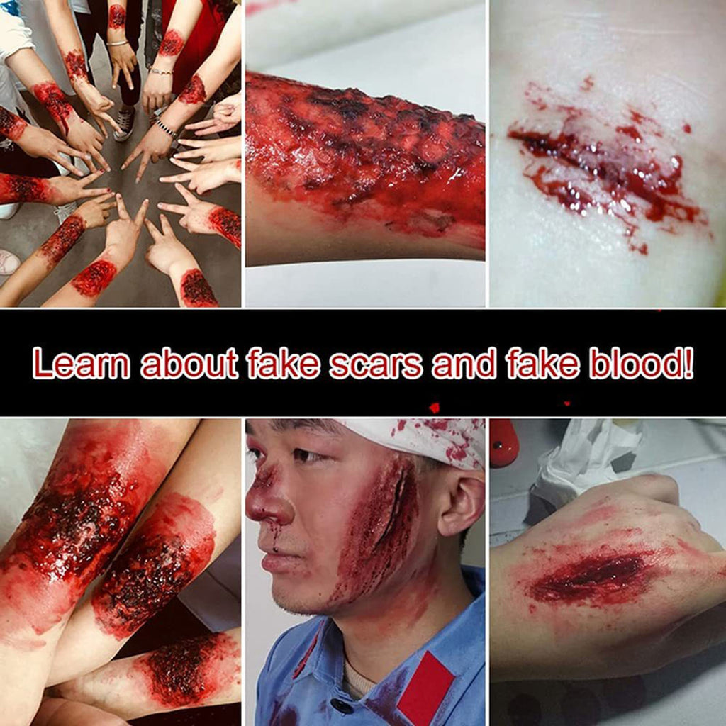 Halloween Blood Decoration Cosmetic Makeup Accessory F576981