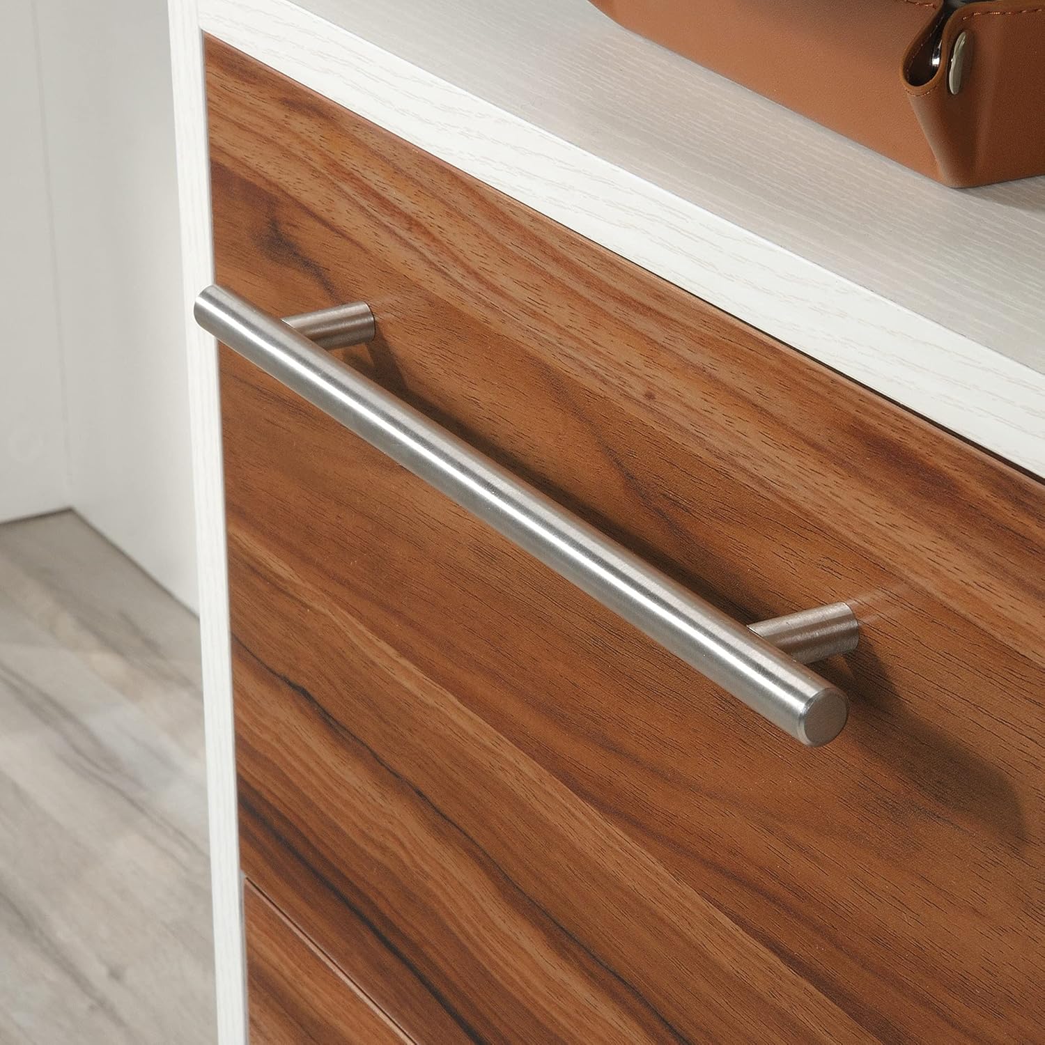 L-Desk, Pearl Oak Finish H11943