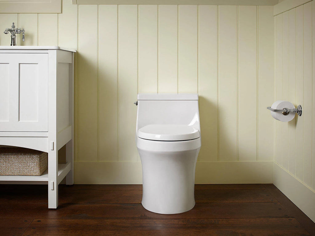 White One-Piece Round-Front Toilet U405021