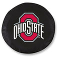 Black Vinyl Fitted Spare Car Tire Cover N639383