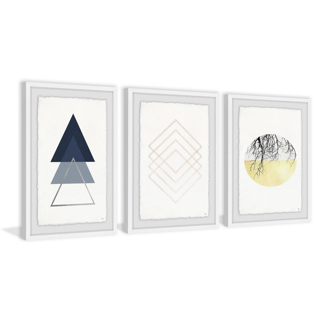 Triptych, 18 inch x 36 inch S20310